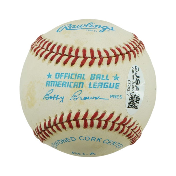Mark McGwire Oakland Athletics Autographed OAL Baseball JSA COA