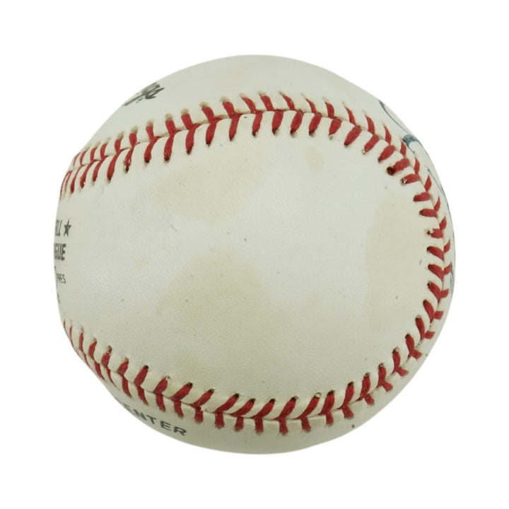 Rick Sutcliffe Indians Cubs Dodgers Autographed ONL Baseball JSA COA