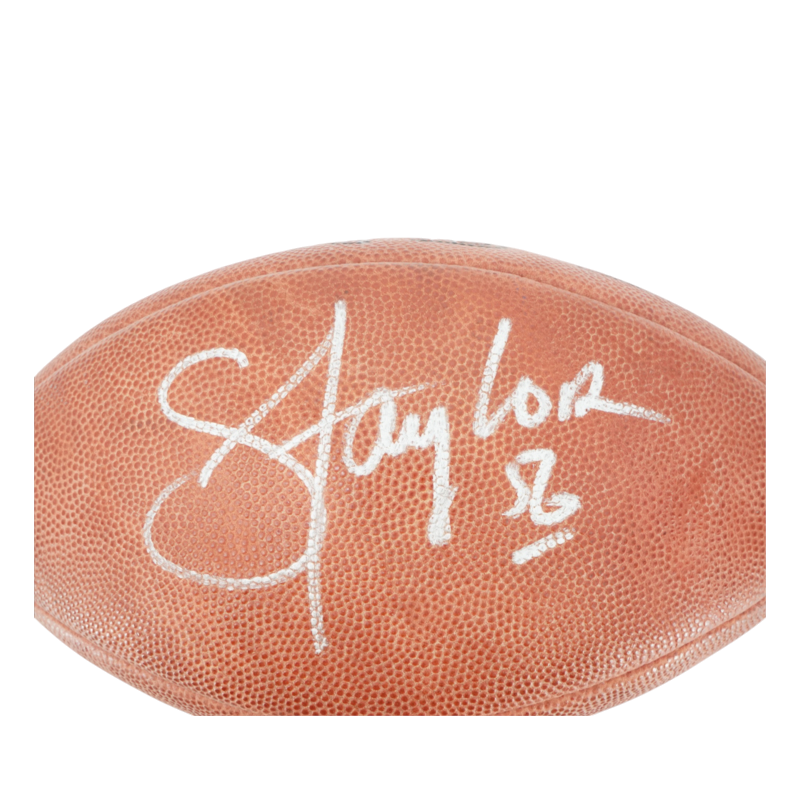 Lawrence Taylor New York Giants Autographed NFL Duke Football JSA COA