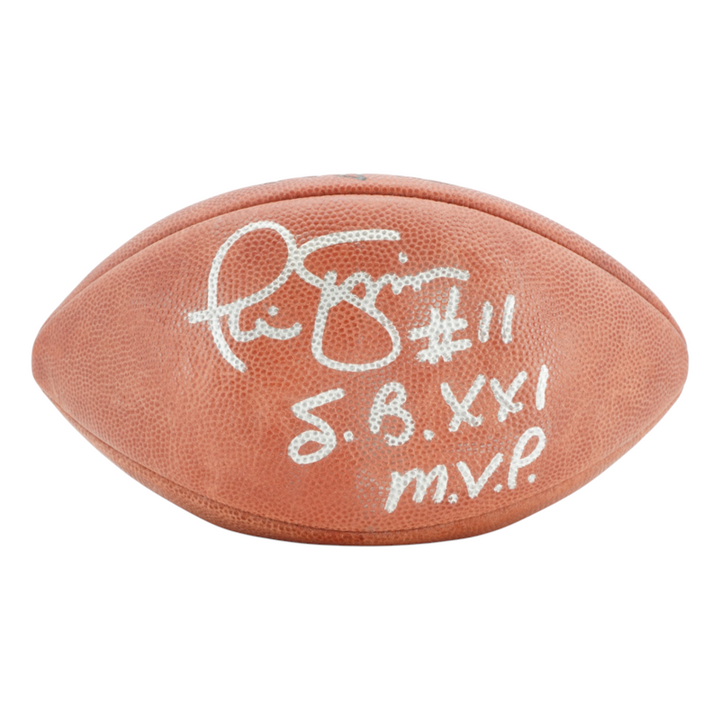 Phil Simms New York Giants Autographed Inscribed NFL Duke Football JSA COA
