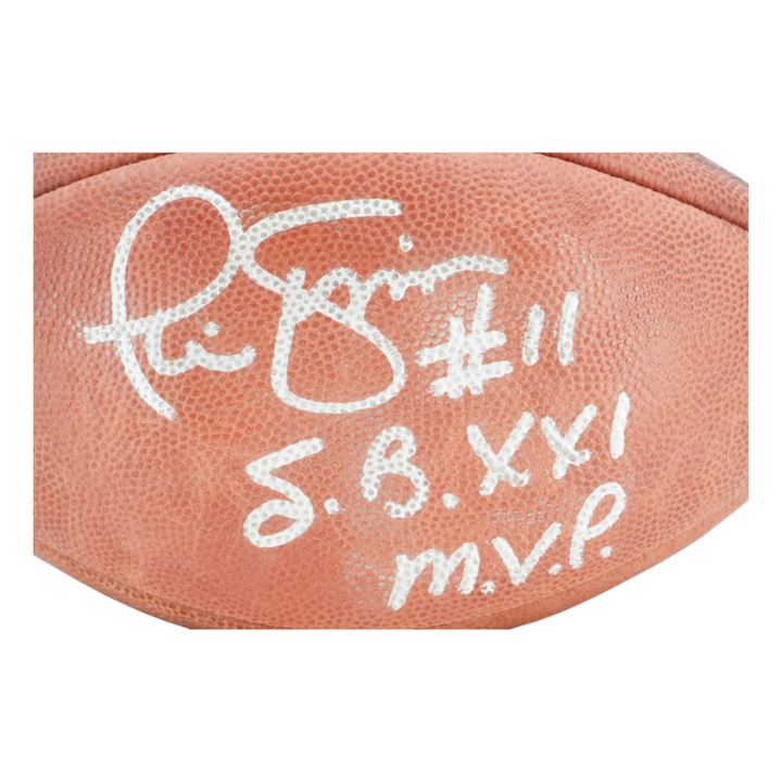 Phil Simms New York Giants Autographed Inscribed NFL Duke Football JSA COA