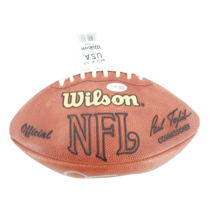 Phil Simms New York Giants Autographed Inscribed NFL Duke Football JSA COA