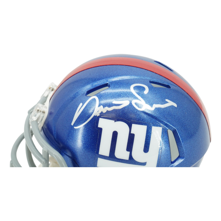 Darius Slayton New York Giants Autographed Riddell Mini Helmet JSA COA