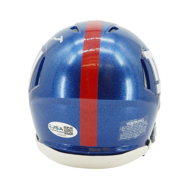 Darius Slayton New York Giants Autographed Riddell Mini Helmet JSA COA