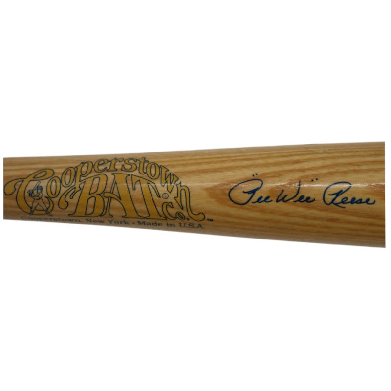 Pee Wee Reese Brooklyn Dodgers Autographed Cooperstown Bat Company Reese Bat JSA COA
