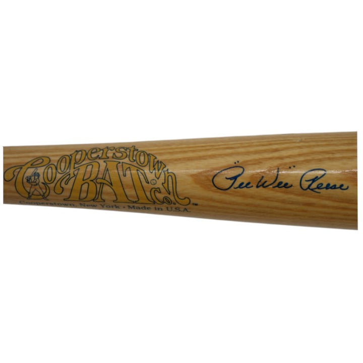 Pee Wee Reese Brooklyn Dodgers Autographed Cooperstown Bat Company Reese Bat JSA COA