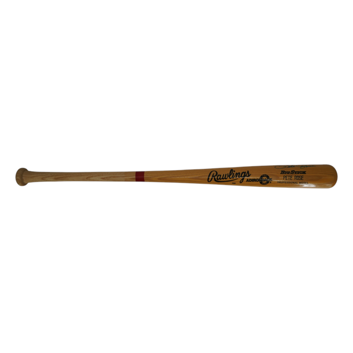 Pete Rose Cincinnati Reds Autographed Rawlings Adirondack Player Model Bat JSA COA