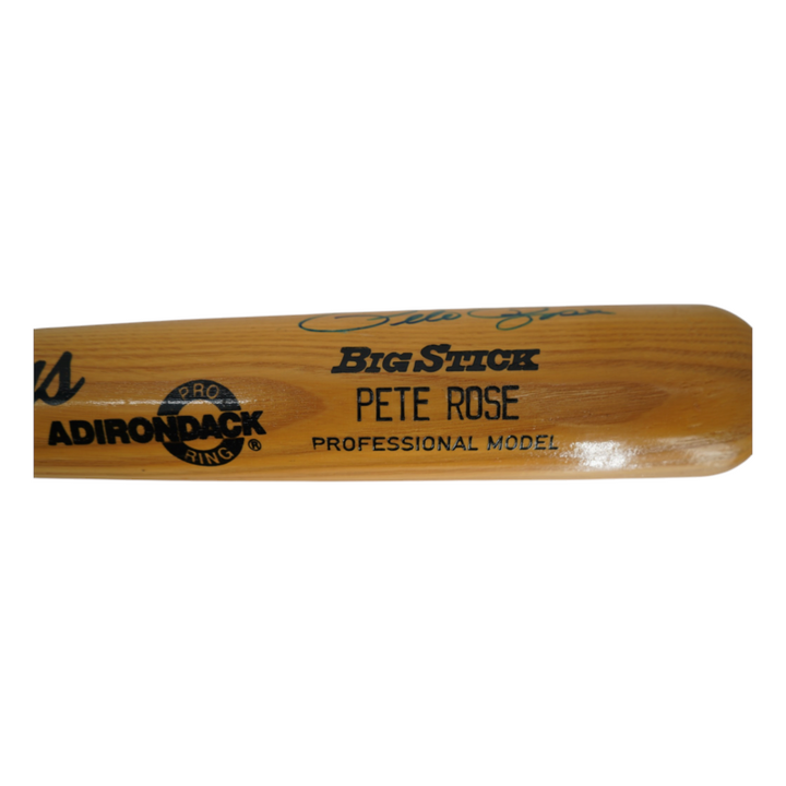 Pete Rose Cincinnati Reds Autographed Rawlings Adirondack Player Model Bat JSA COA