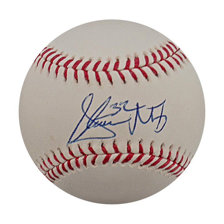 Steven Matz New York Mets Autographed Signed OMLB Baseball (Steiner COA)