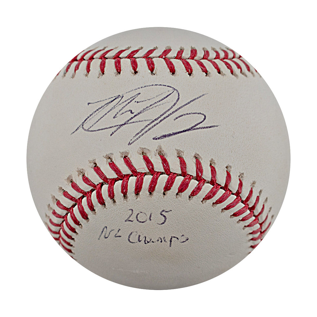 Matt Harvey New York Mets Autographed Signed Inscribed OMLB Baseball (MLB Auth)