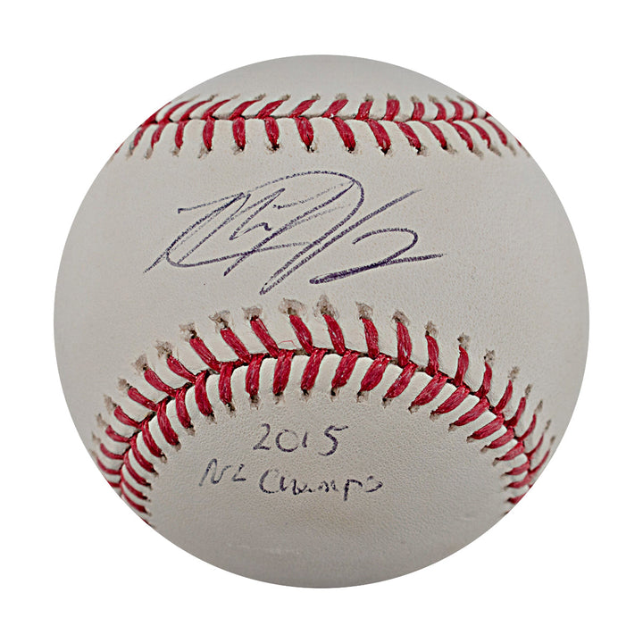 Matt Harvey New York Mets Autographed Signed Inscribed OMLB Baseball (MLB Auth)
