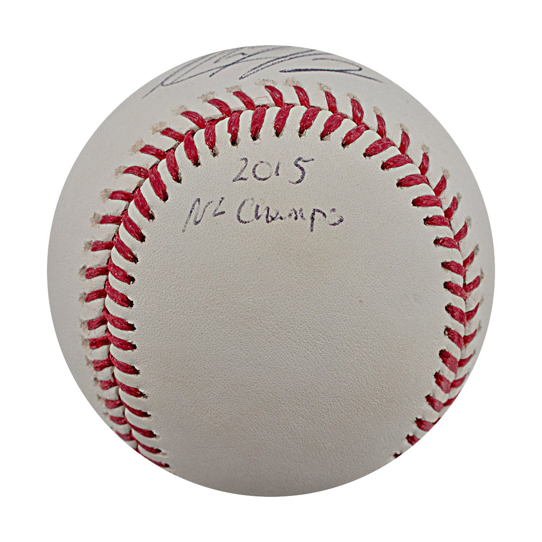 Matt Harvey New York Mets Autographed Signed Inscribed OMLB Baseball (MLB Auth)