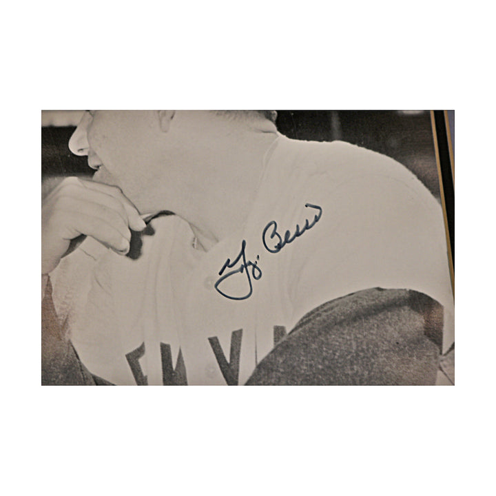 Whitey Ford Yogi Berra  New York Yankees Autographed Signed Matted 16x20 Photo JSA COA