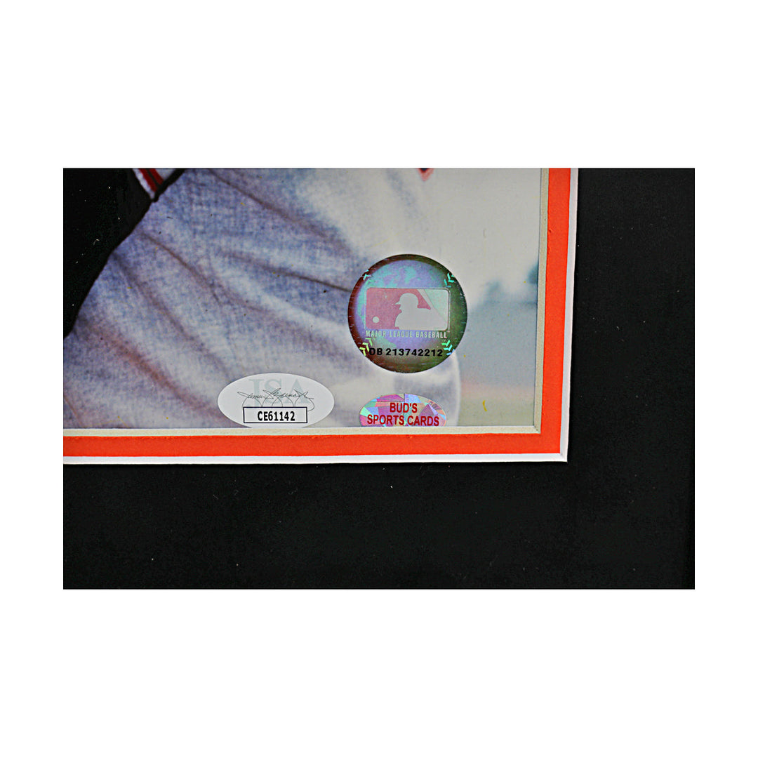 Orlando Cepeda San Francisco Giants Autographed Signed Framed 8x10 Photo (JSA Auth)