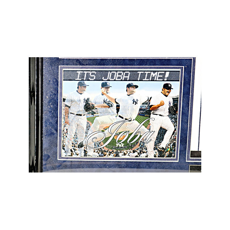 Joba Chamberlin New York Yankees Autographed Signed Framed Jersey (Steiner COA)