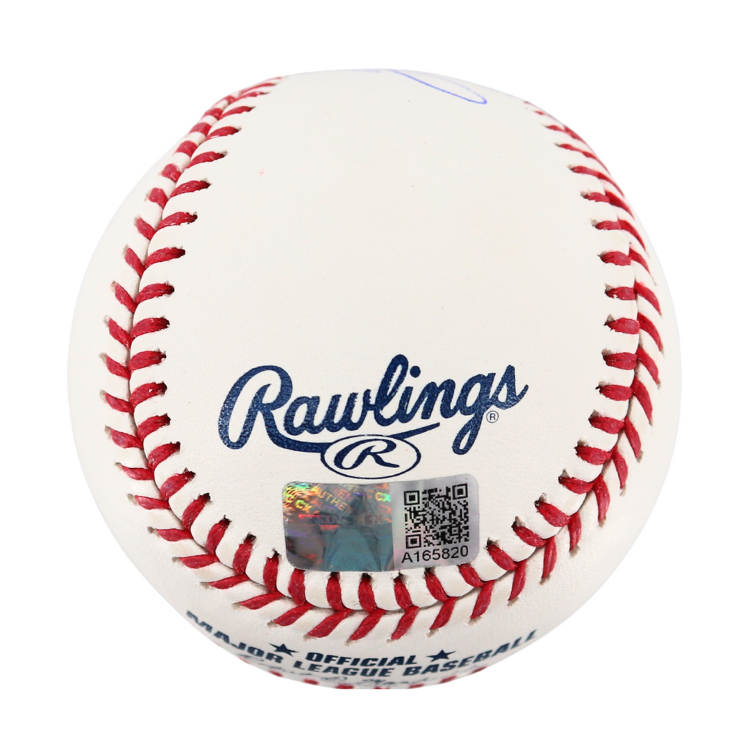 Joey Chestnut Autographed Signed Inscribed Jaws OMLB Baseball (CX Auth)