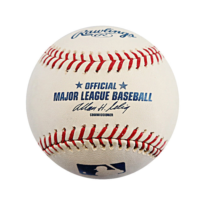 David Cone Joe Girardi Dual Autographed Signed PG OMLB Ball (CX Auth)
