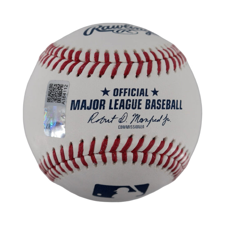 Fernando Cruz New York Yankees Autographed Signed OMLB Baseball (CX Auth)