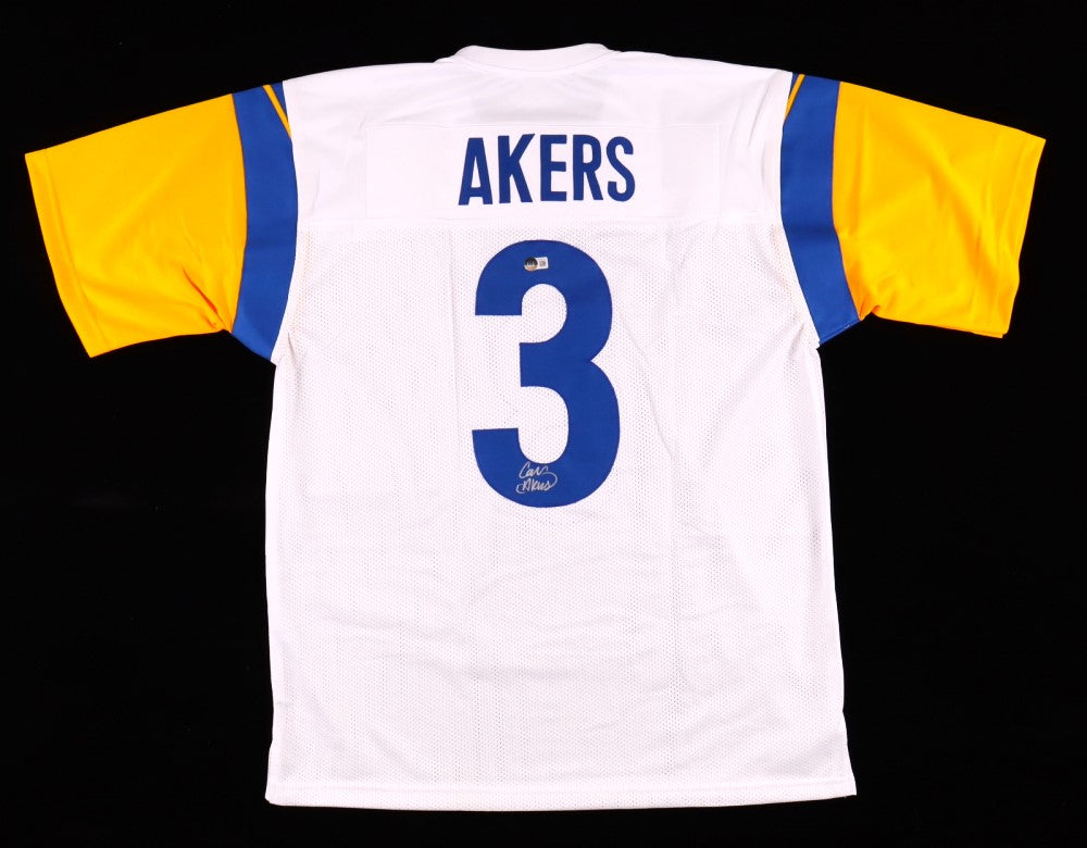 Cam Akers Los Angeles Rams Signed Custom Jersey (Beckett)