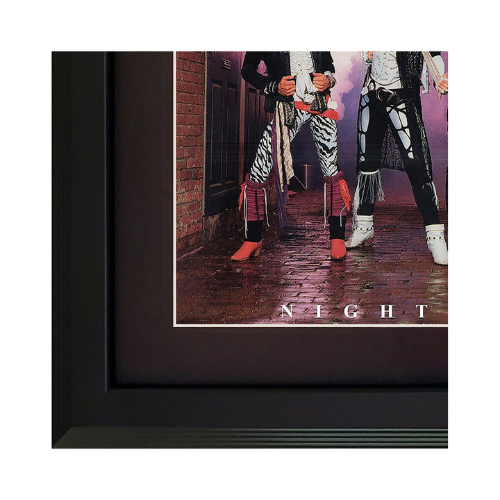 Cinderella Night Songs Vinyl Record & Cover Professionally Framed 17.5 x 26.5 Wall Display with a Black Mat