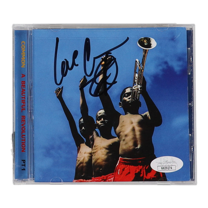 Common Signed A Beautiful Revolution Part 1 CD Album Cover Inscribed Love with Sealed CD in Jewel Case (JSA)