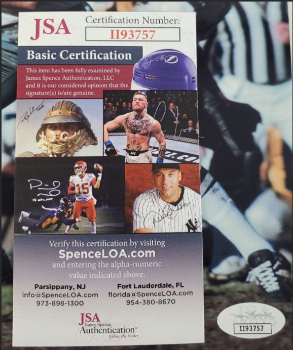 Craig Morton Dallas Cowboys Signed 8x10 Vintage Photo (JSA COA)