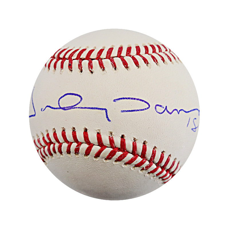 Johnny Damon New York Yankees Autographed Signed OMLB Ball (CX Auth)