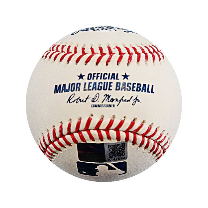 Johnny Damon New York Yankees Autographed Signed OMLB Ball (CX Auth)