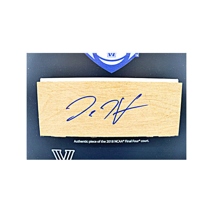 Donte DiVincenzo Villanova University  Autographed 9"x12" Plaque with Authentic Piece of 2018 Final Four Court (CX Auth)