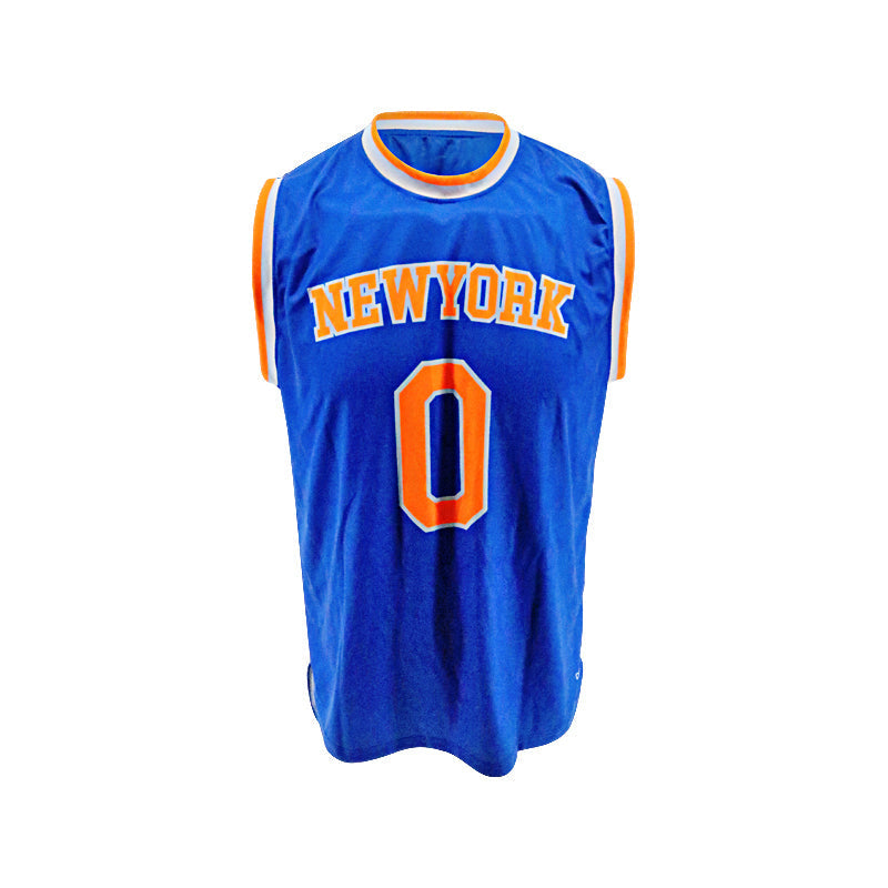Donte DiVincenzo New York Knicks Blue Replica Dri Fit Jersey - Size L