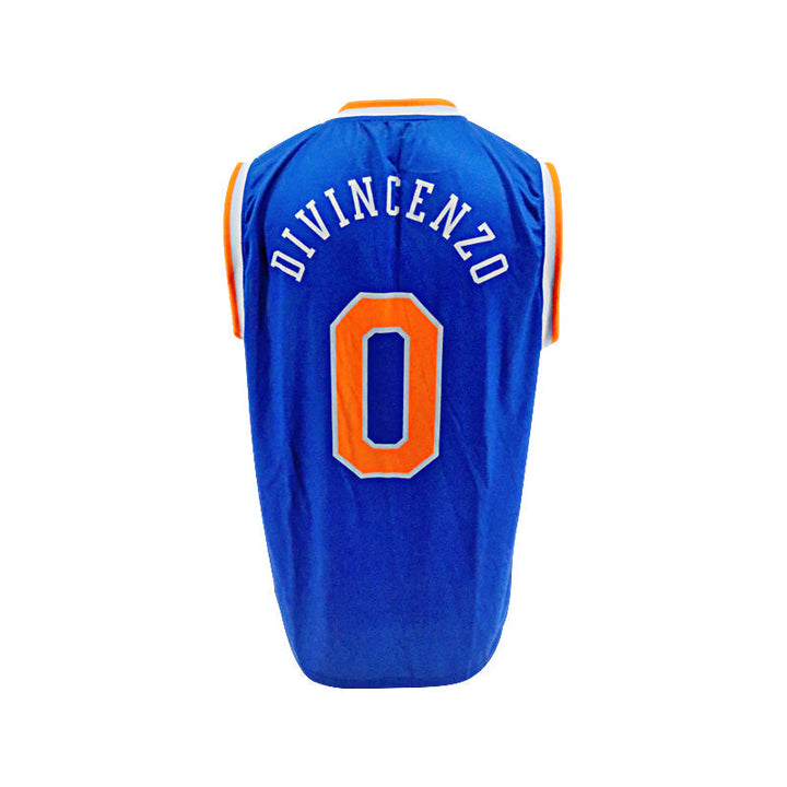 Donte DiVincenzo New York Knicks Blue Replica Dri Fit Jersey - Size L