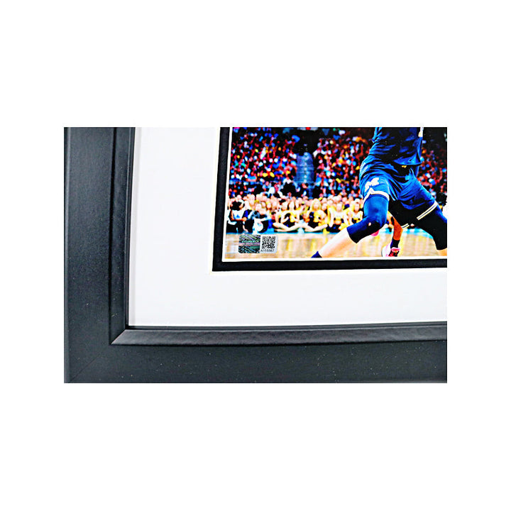 Donte DiVincenzo Villanova UniversityÂ  Autographed and Framed 2018 Finals  8x10 Photograph (CX Auth)