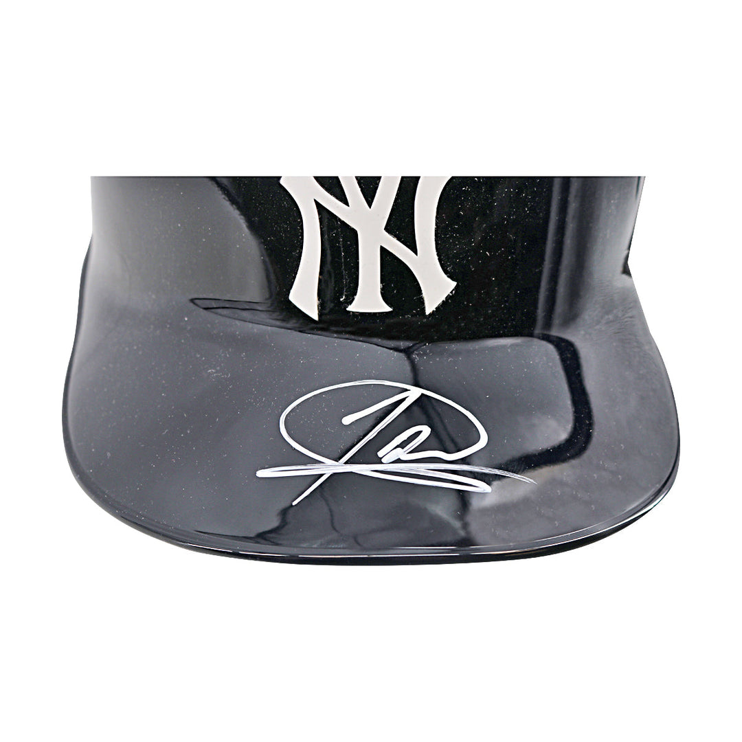 Jasson Dominguez New York Yankees Autographed Signed Rawlings Yankees Batting Helmet (Fanatics Auth)