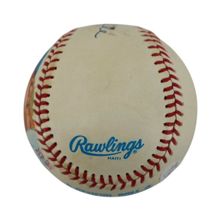 Mickey Mantle New York Yankees Autograph Signed OAL Painted Ball (JSA LOA)