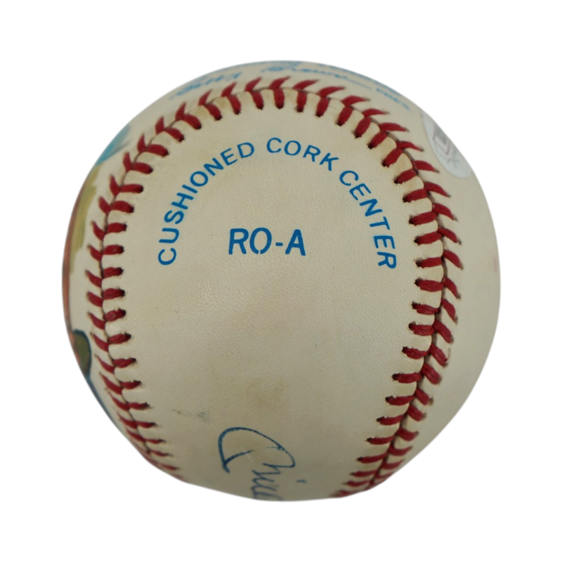 Mickey Mantle New York Yankees Autograph Signed OAL Painted Ball (JSA LOA)