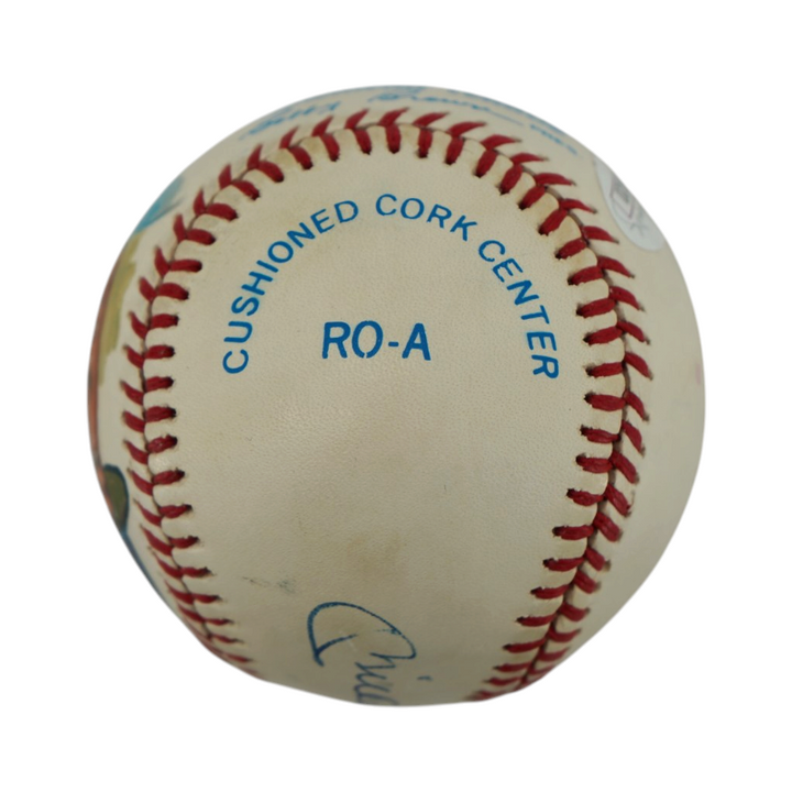 Mickey Mantle New York Yankees Autograph Signed OAL Painted Ball (JSA LOA)