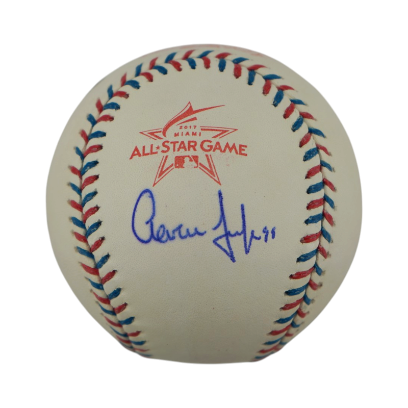 Aaron Judge New York Yankees Autographed 2017 All-Star Logo Ball (Fanatics/MLB)