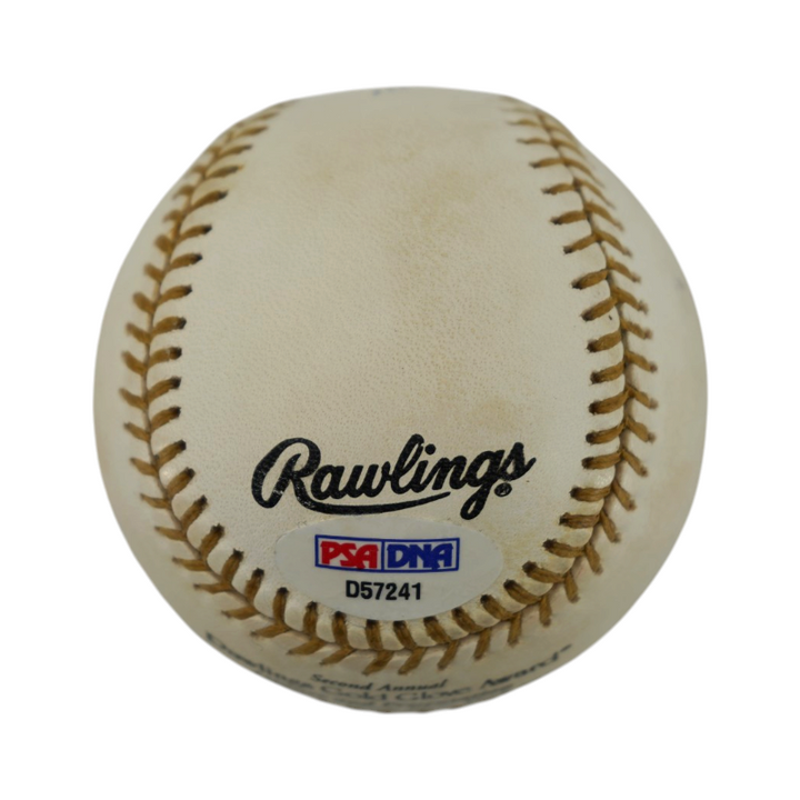 Joe DiMaggio New York Yankees Autographed Signed Gold Glove Logo Ball (PSA LOA)