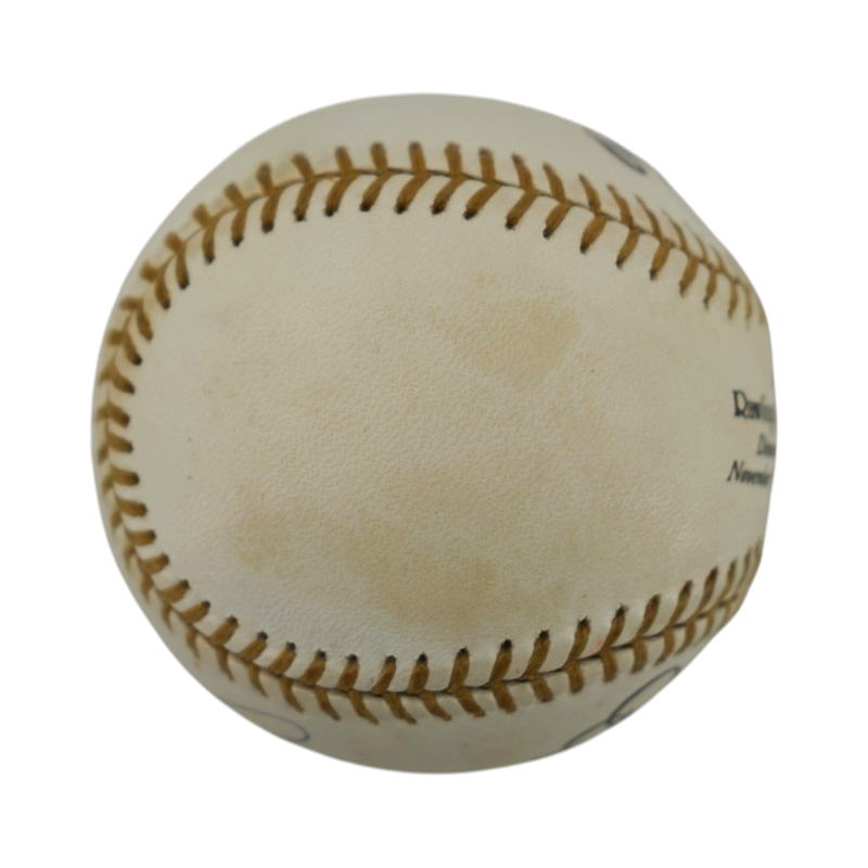 Joe DiMaggio New York Yankees Autographed Signed Gold Glove Logo Ball (PSA LOA)