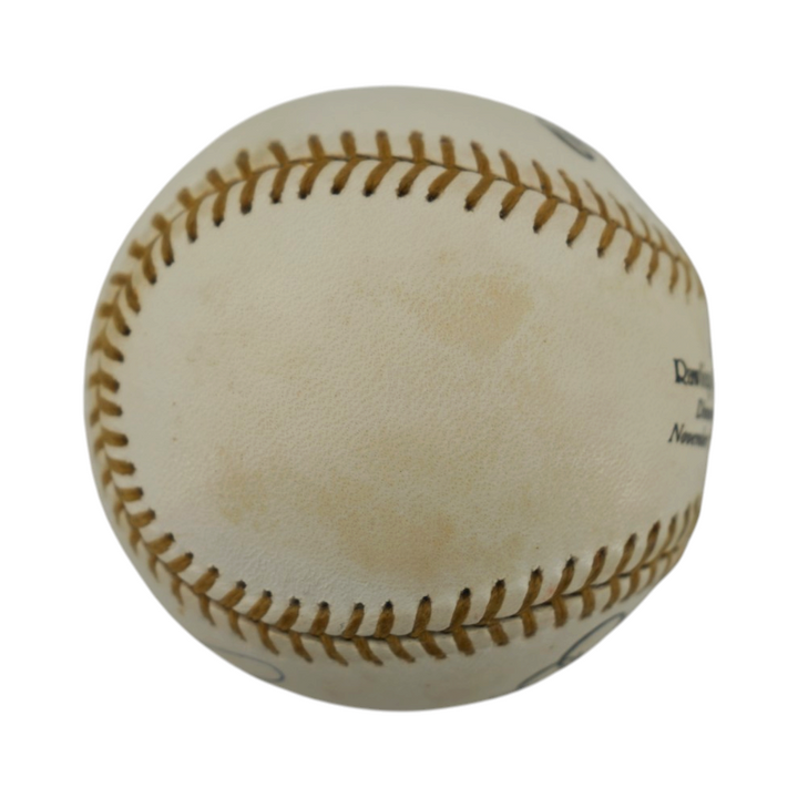 Joe DiMaggio New York Yankees Autographed Signed Gold Glove Logo Ball (PSA LOA)