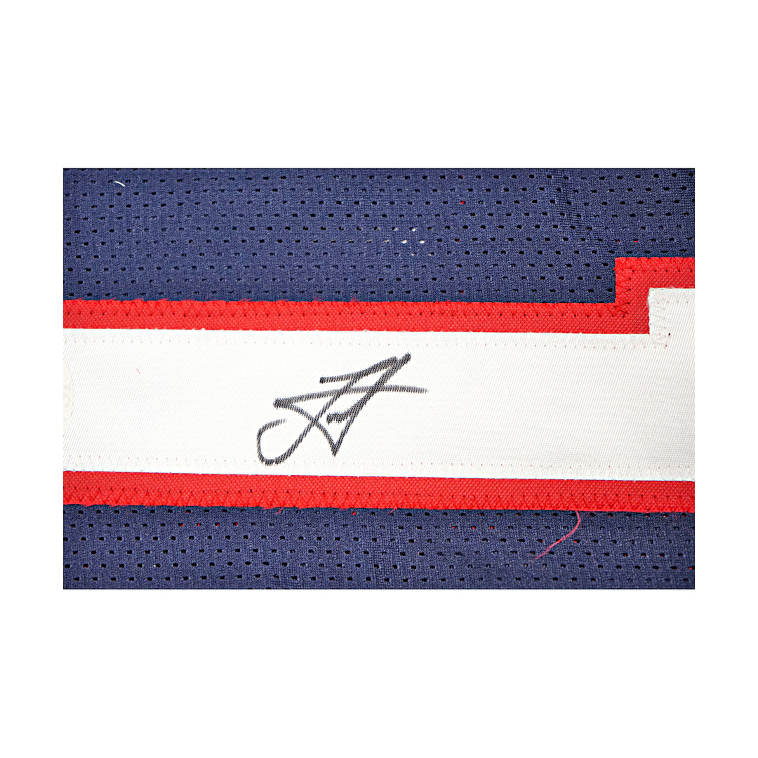 Nikola Jokic Denver Nuggets Autographed Navy Custom Jersey JSA COA