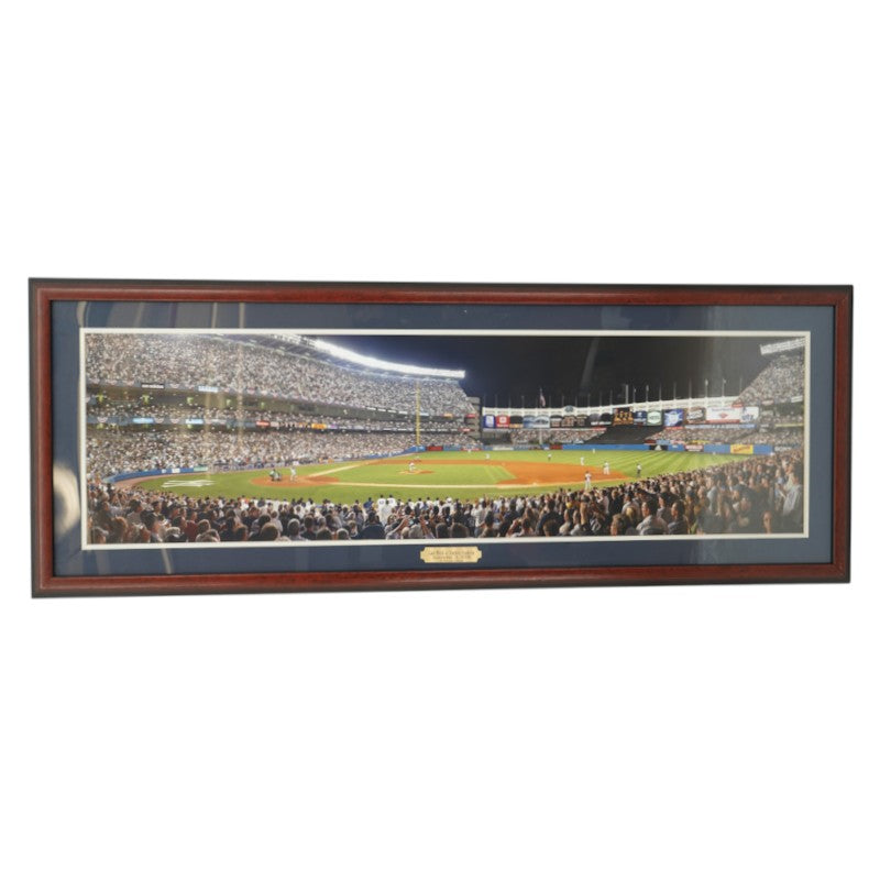 Last Pitch at Yankee Stadium 13x47 Framed Panoramic Photo by Rob Arra