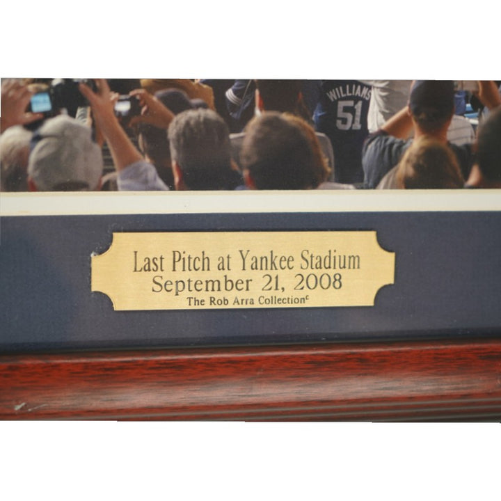 Last Pitch at Yankee Stadium 13x47 Framed Panoramic Photo by Rob Arra