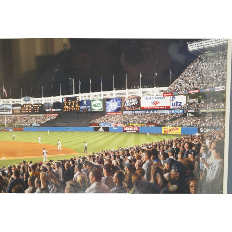Last Pitch at Yankee Stadium 13x47 Framed Panoramic Photo by Rob Arra