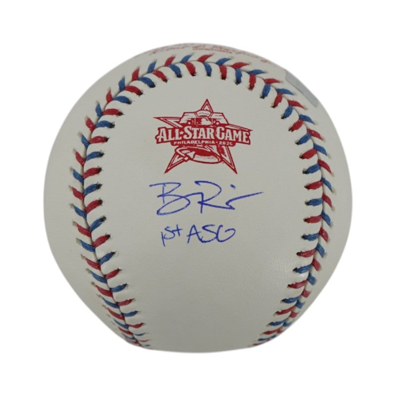 Ben Rice New York Yankees Autographed Inscribed 1st ASG 2026 All Star Game Logo Baseball (CX Auth)