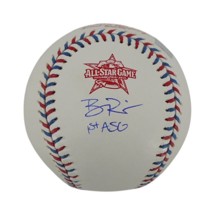 Ben Rice New York Yankees Autographed Inscribed 1st ASG 2026 All Star Game Logo Baseball (CX Auth)