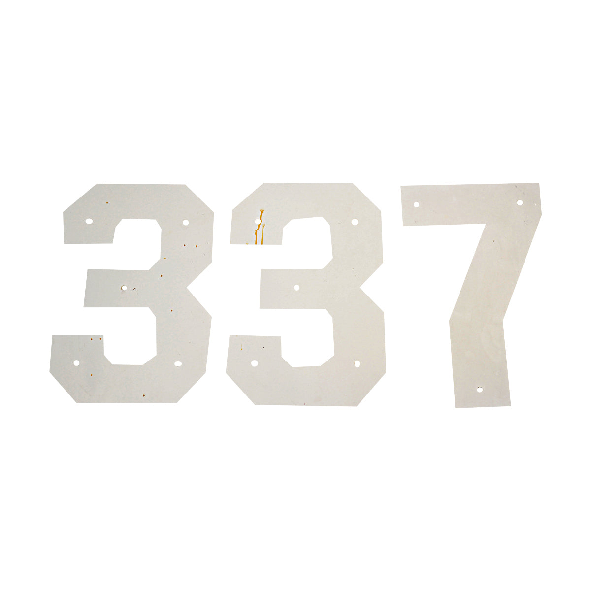 Highmark Stadium Authentic Section 337 White Three Number Sign ...