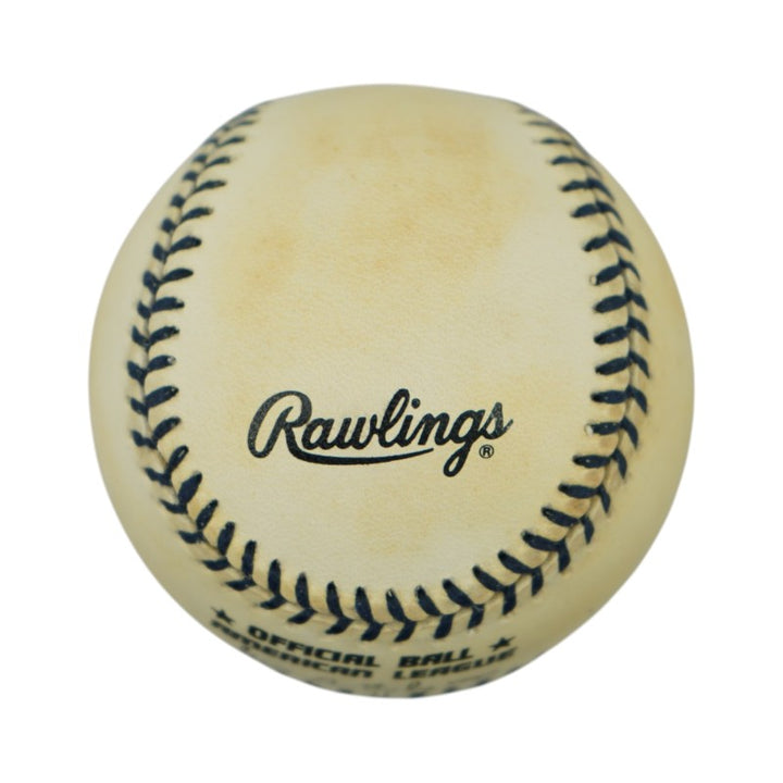 Mickey Mantle New York Yankees Rawlings Logo Baseball