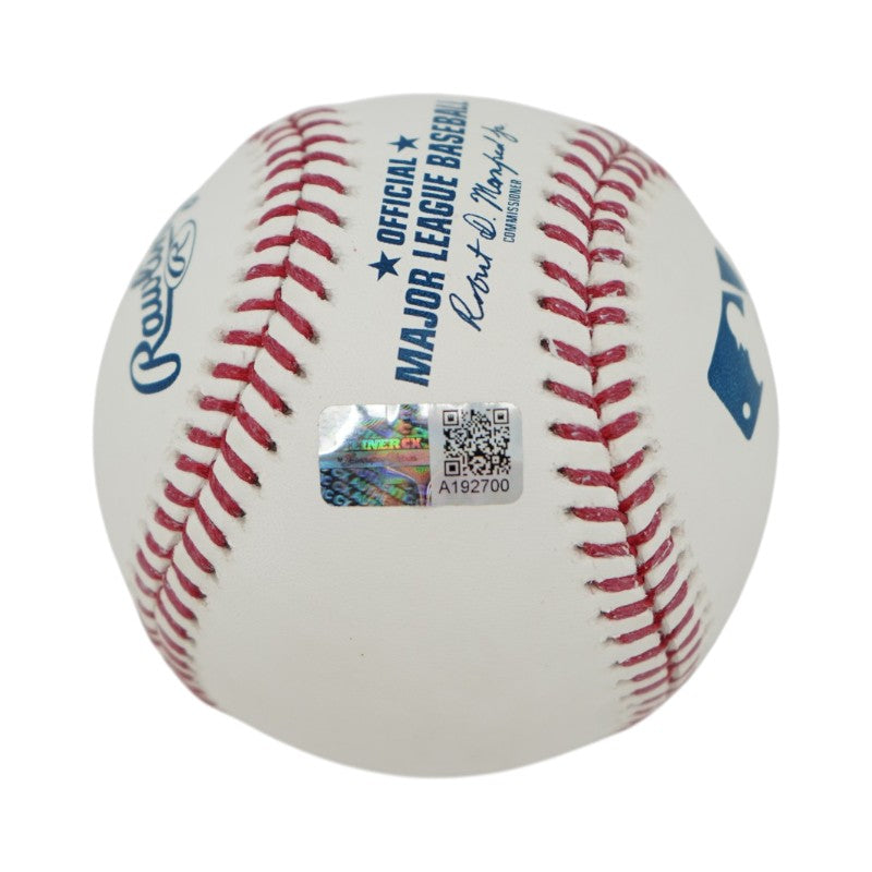 Aaron Boone New York Yankees Autographed Inscribed 2003 GM 7 Walkoff HR MLB Baseball (CX Auth) (Copy)