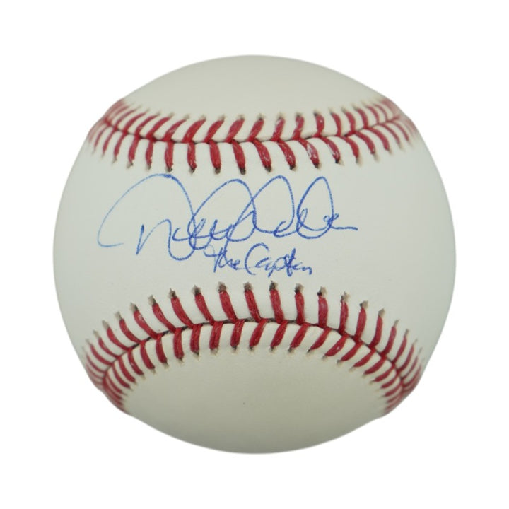 Derek Jeter New York Yankees Autographed Inscribed OMLB Baseball MLB Auth